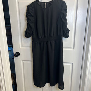 Women's Who What Wear Dress, Black, Size L